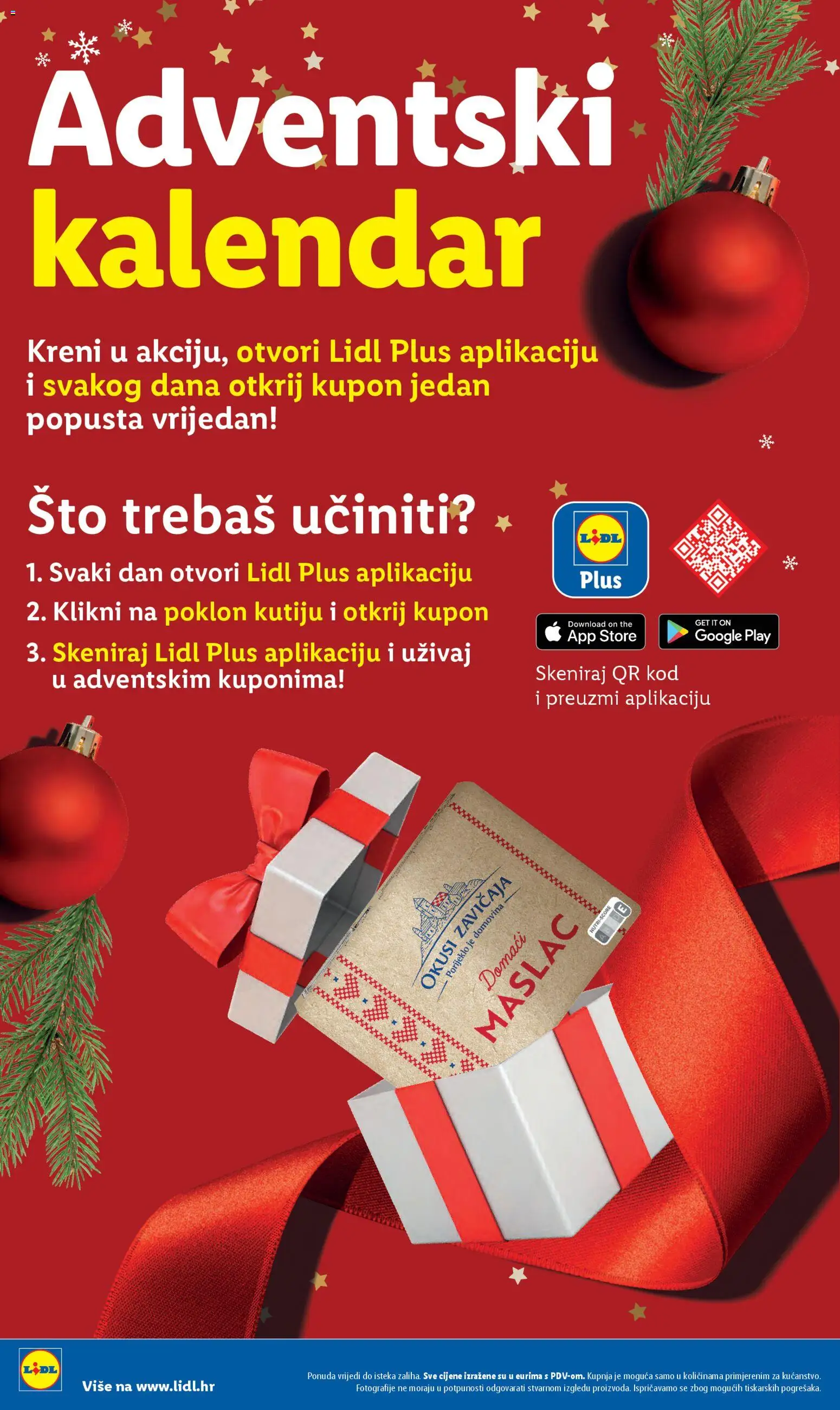Lidl katalog | vrijedi od 15.12.2025 | Stranica: 32 | Proizvodi: Maslac