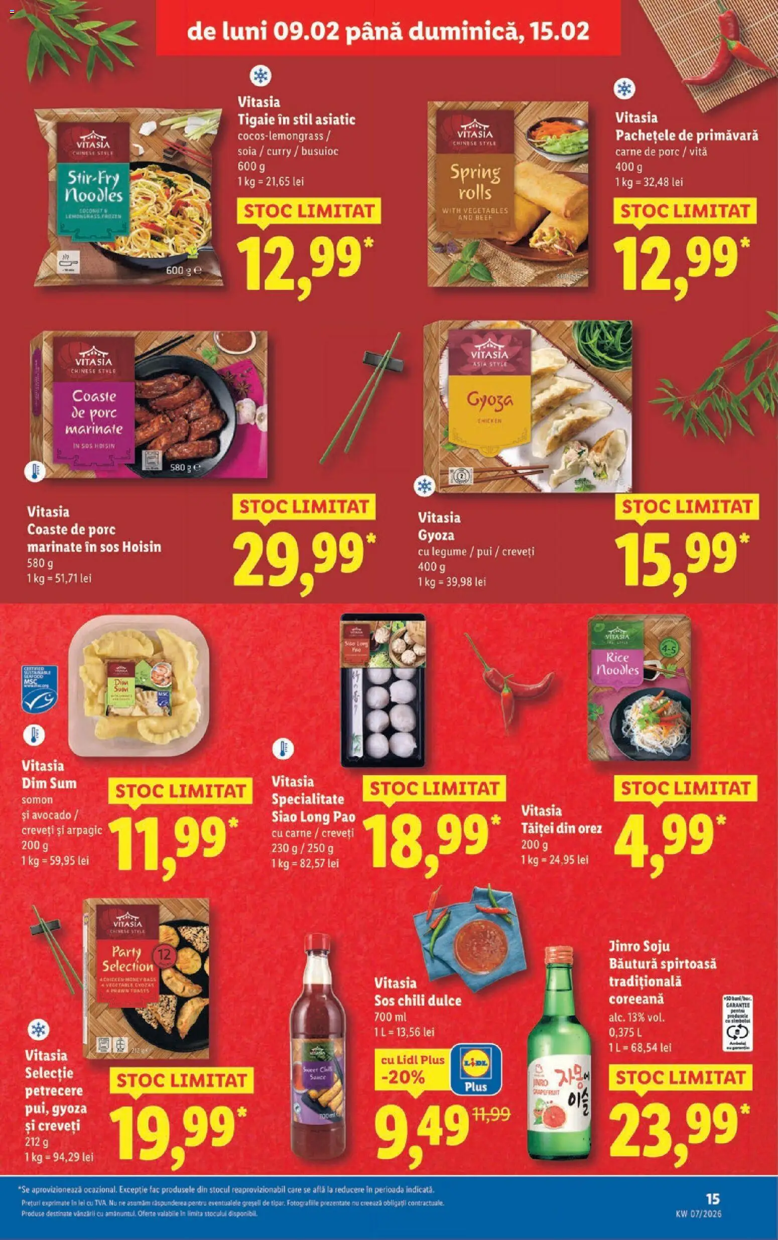 Noul catalog Lidl – valabil de la 09.02.2026 | Pagină: 15 | Produse: Delgeç, Tigaie, Orez, Avocado