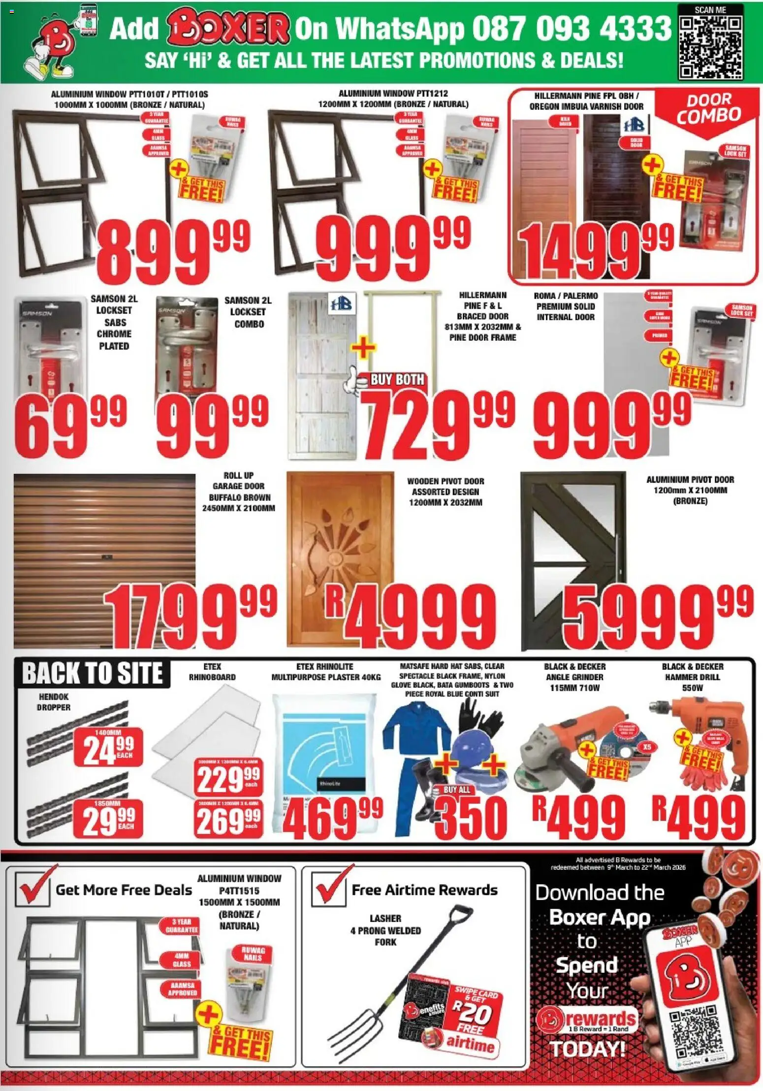 New Boxer catalogue – valid from 23.02.2026 | Page: 3 | Products: Hat, Frame, Internal door, Door frame