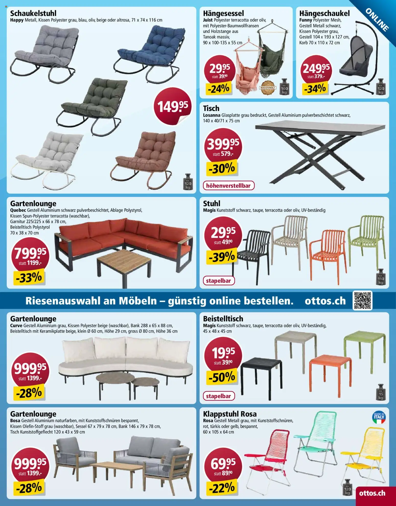 Otto's Aktionen – gültig ab 10.03.2026 | Seite: 15 | Produkte: Kissen, Sessel, Stuhl, Beistelltisch