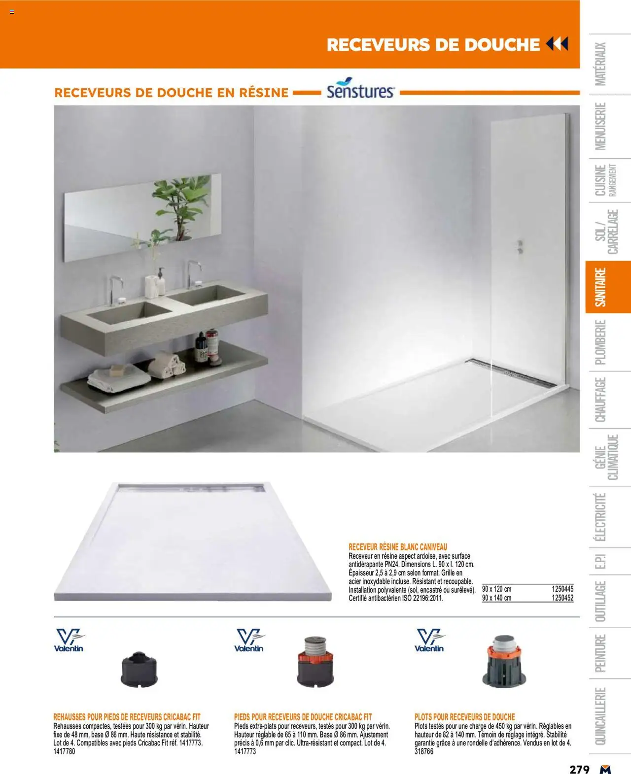  | Page: 279 | Produits: Base, Douche, Plots