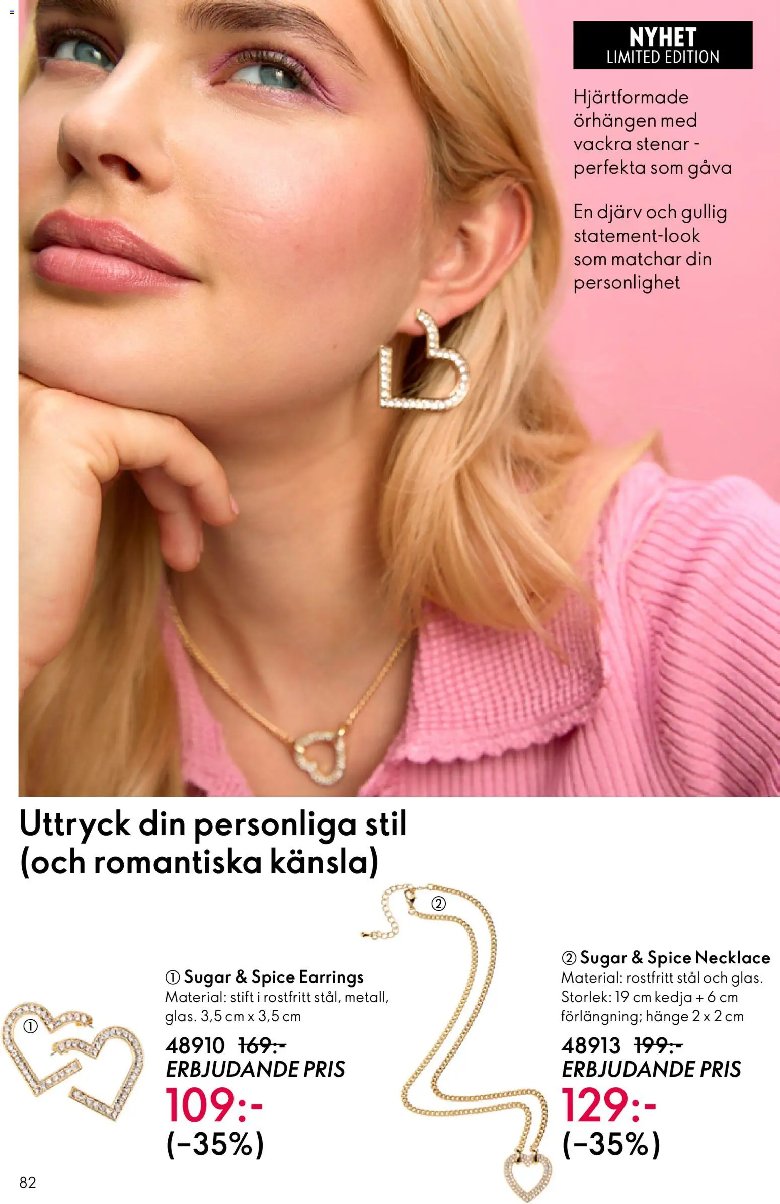 Oriflame reklamblad aktuell från 28.01.2026 | Sida: 82 | Produkter: Örhängen