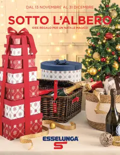 Anteprima del volantino Esselunga S Sotto l'Albero Roma catalogo valido a partire dal 13.11.2025