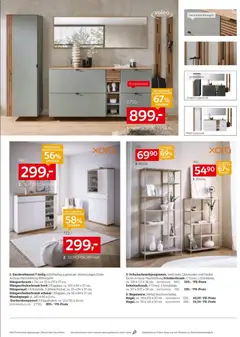 XXXL Lutz Prospekt ab 08.03.2026 gültig | Seite: 22 | Produkte: Regal, Wandspiegel, Garderobenset, Hängeschrank