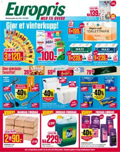Forhåndsvisning av Europris kundeavis gyldig fra 19.01.2026