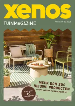 Xenos folder - Tuinmagazine - Voorbeeld van een folder van Xenos, geldig van 29.03.2026