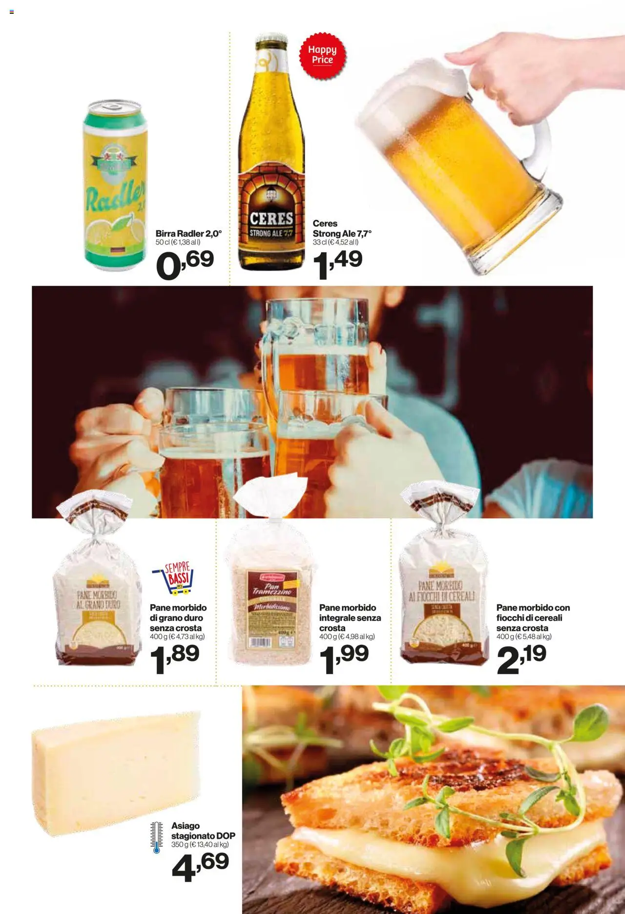 Volantino IN's del 10.09.2025 | Pagina: 3 | Prodotti: Pane, Birra, Cereali, Fiocchi