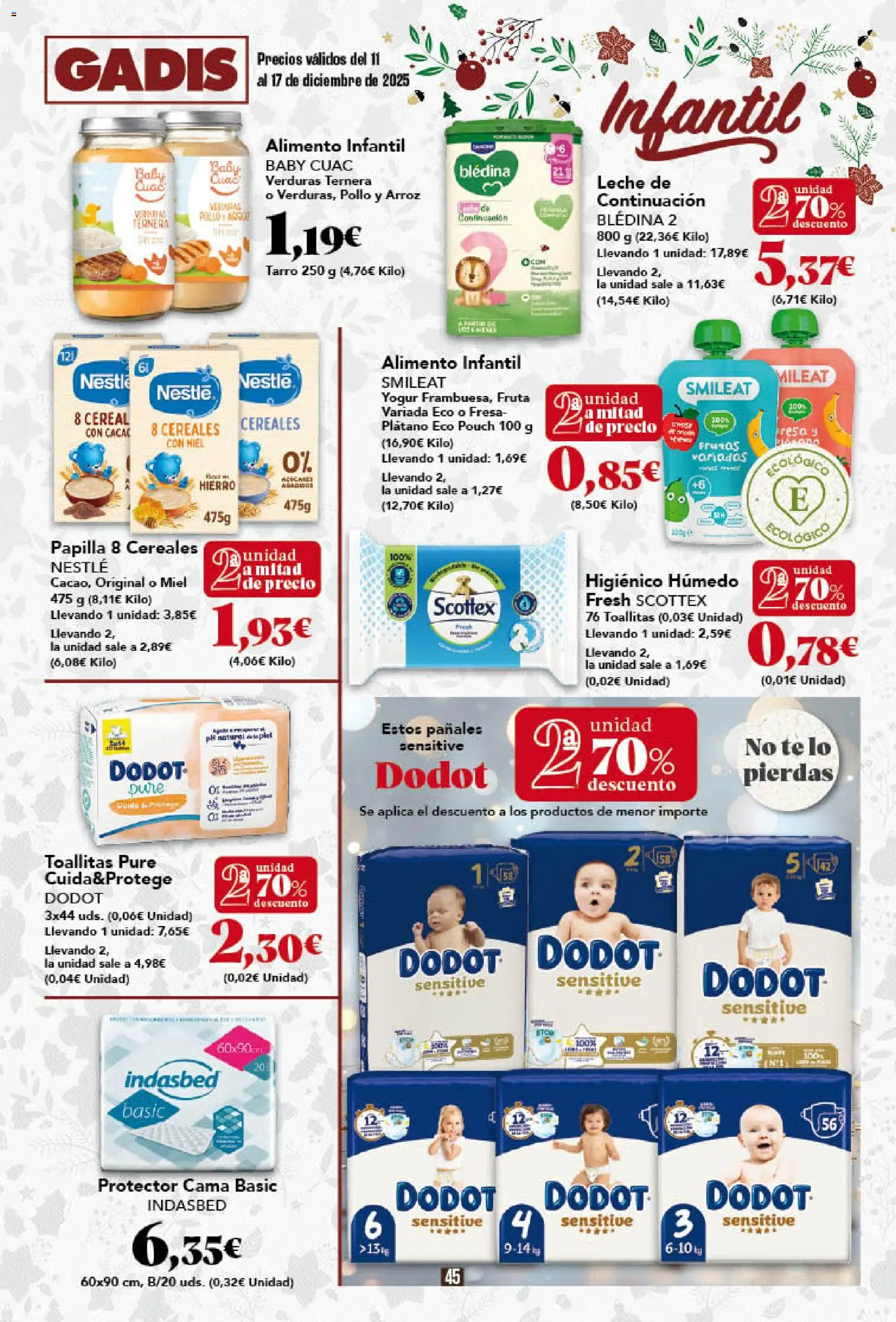 Gadis - folleto │ válido desde el 11.12.2025 | Página: 45 | Productos: Ψηφιακή κάμερα, Leche, Yogur, Té
