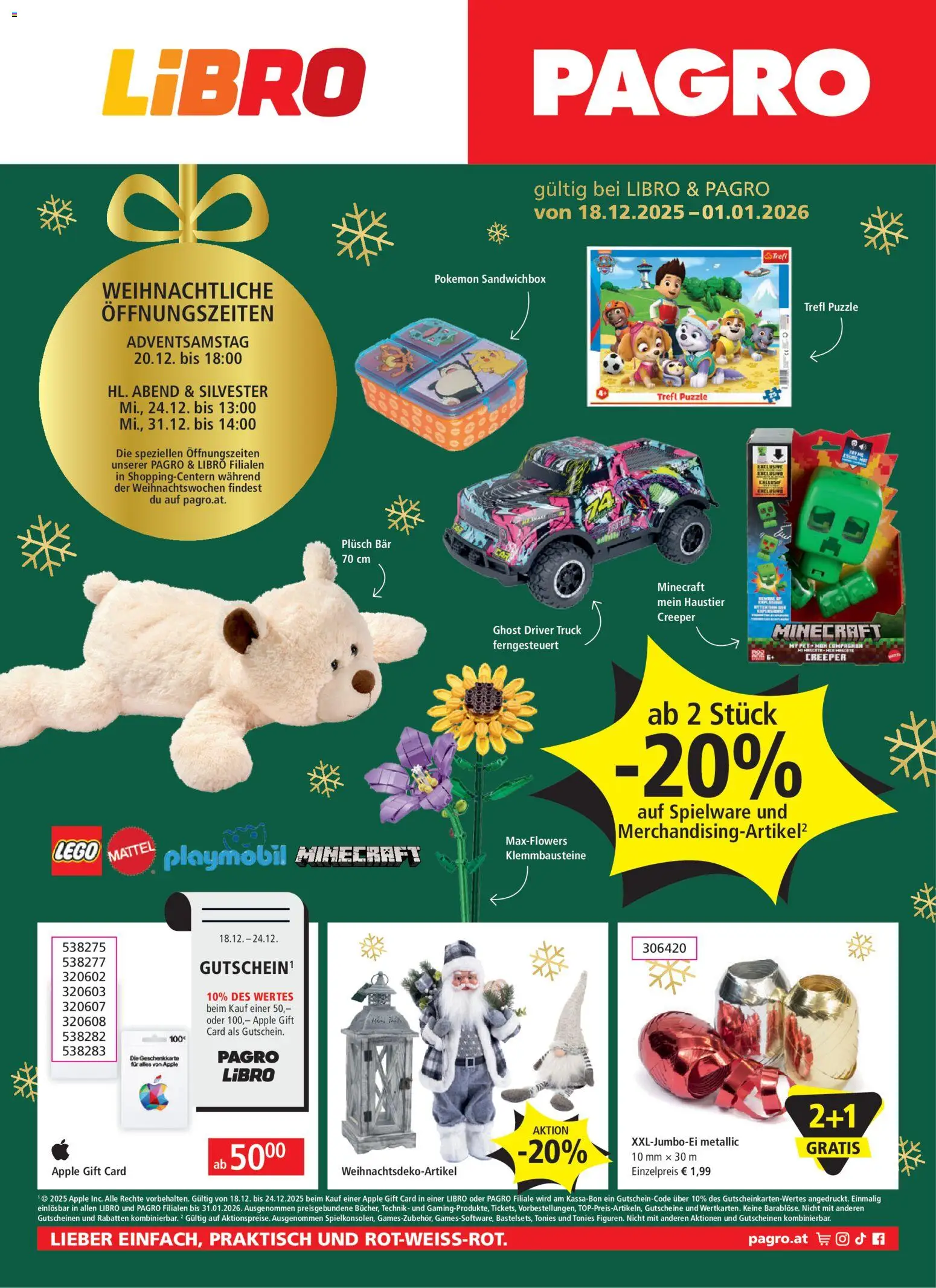 Libro Flugblatt gültig ab 18.12.2025 | Seite: 1 | Produkte: Apple