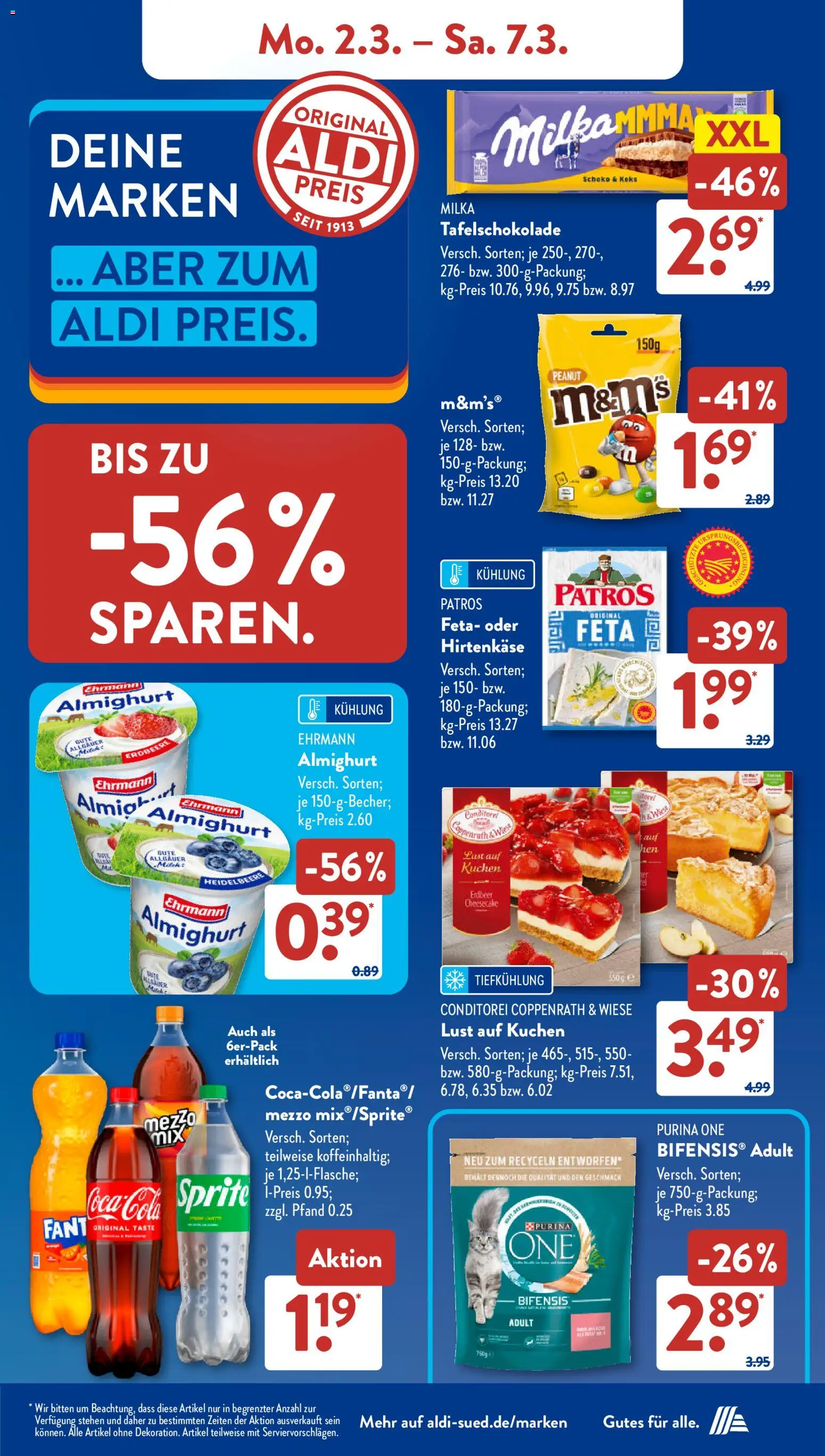 Aldi Süd Prospekt 	 – gültig ab 02.03.2026 | Seite: 7 | Produkte: Trainingsjacke, Bekleidung, Pullover, Hose