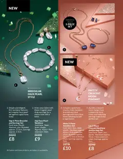 Preview of AVON - Black Friday valid from 01.11.2025 | Page: 109 | Products: Earrings, Dress