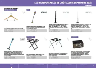 Rexel - Prévisualisation de Rexel - Brochure les indispensables de l'Hôtellerie valide à partir de 26.11.2025 | Page: 7 | Produits: Radio, Câble, Pinces, Bagage