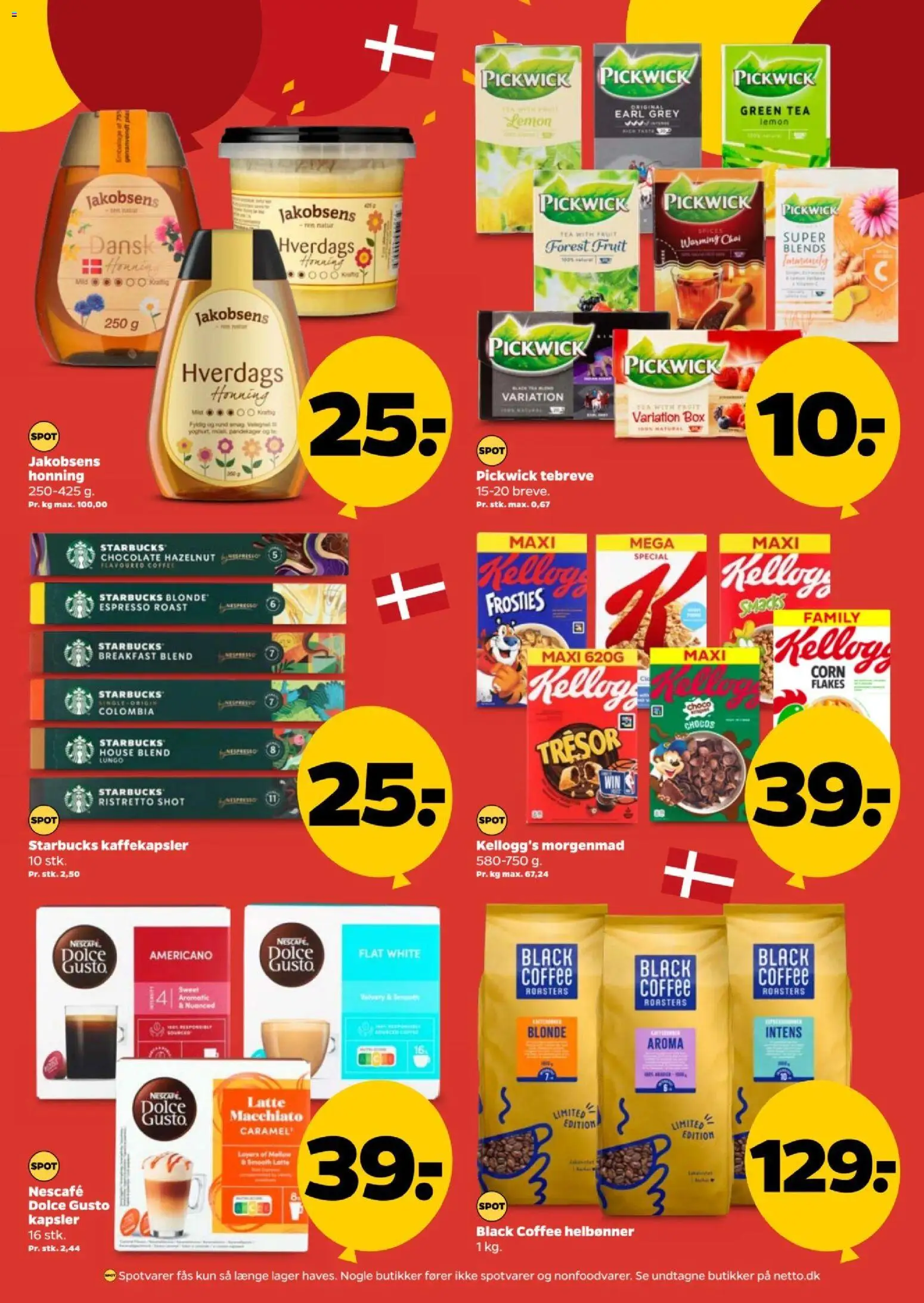 Netto tilbudsavis – gyldig fra 21.02.2026 | Side: 23 | Produkter: Te, Honning
