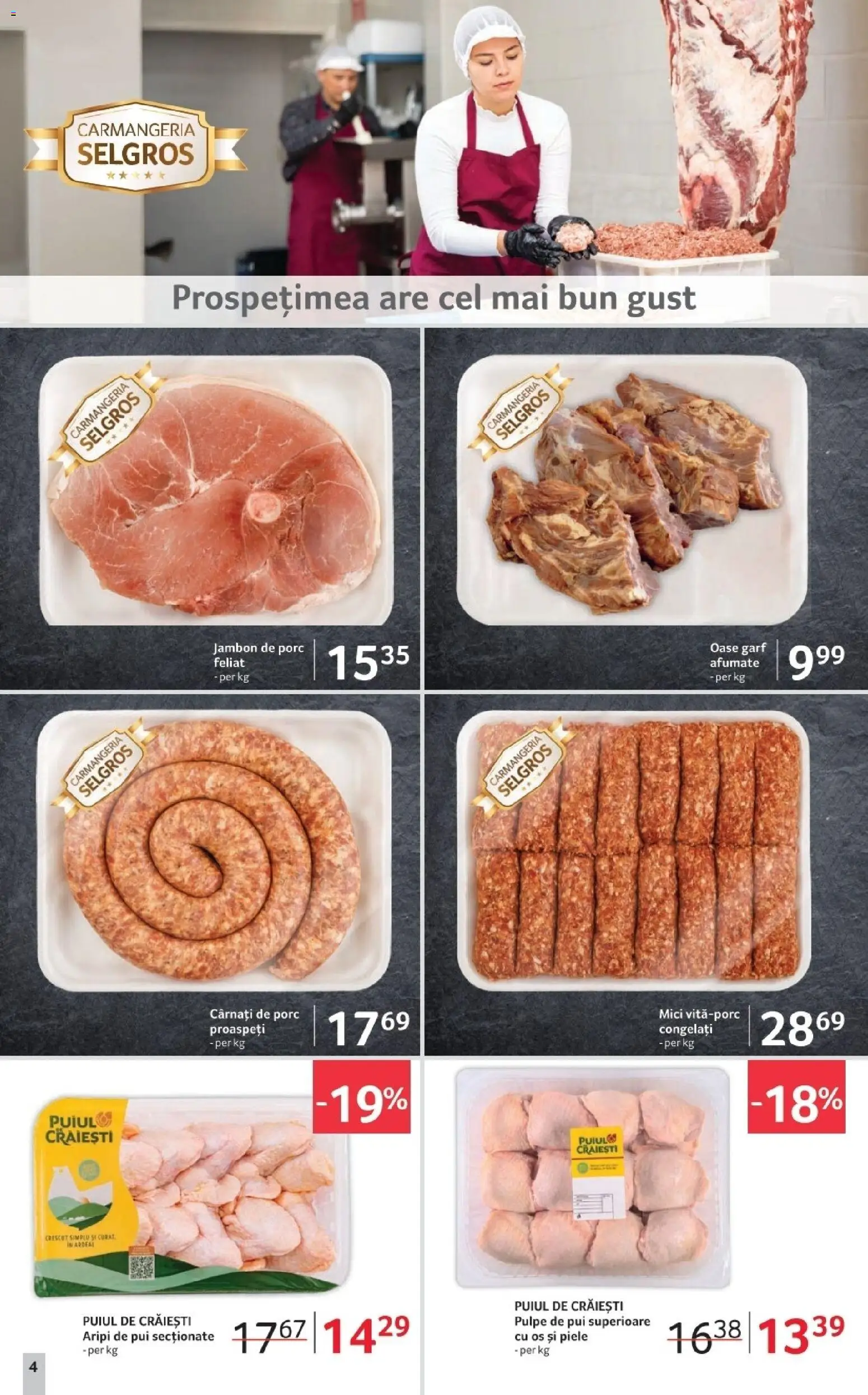 Noul catalog Selgros – valabil de la 28.11.2025 | Pagină: 4 | Produse: Hacıyatmaz Kedi Oyuncağı, Mici, Cârnați