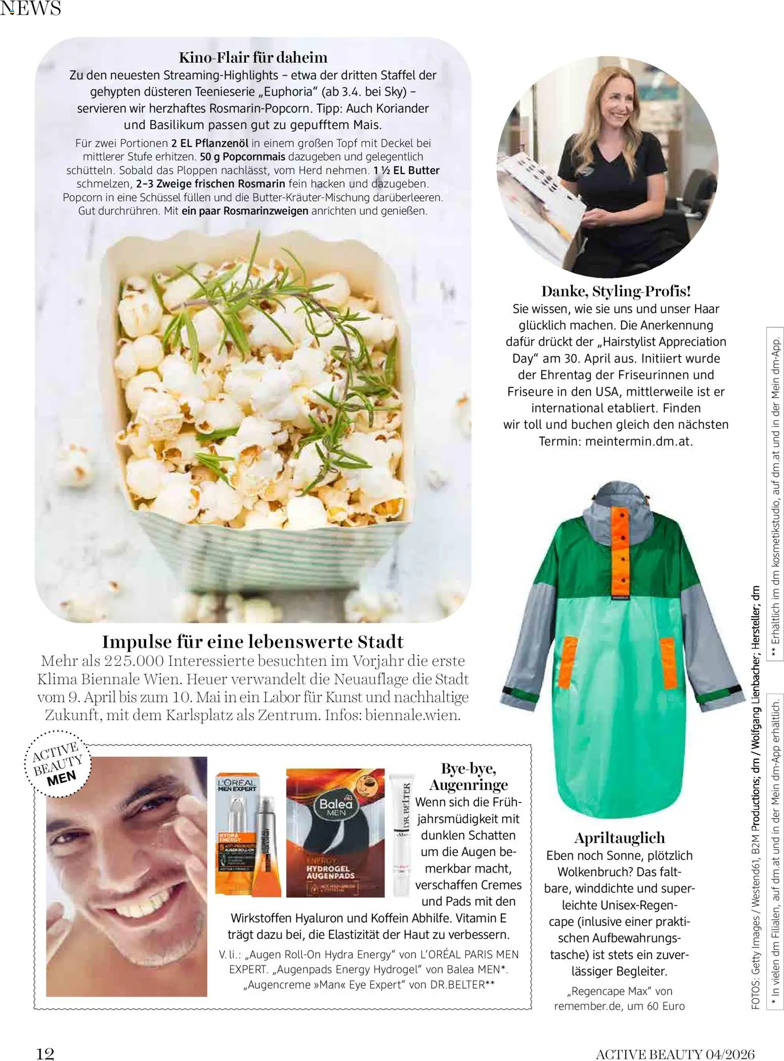 dm drogerie markt Active Beauty Magazin 04/2026 gültig ab 01.04.2026 | Seite: 12