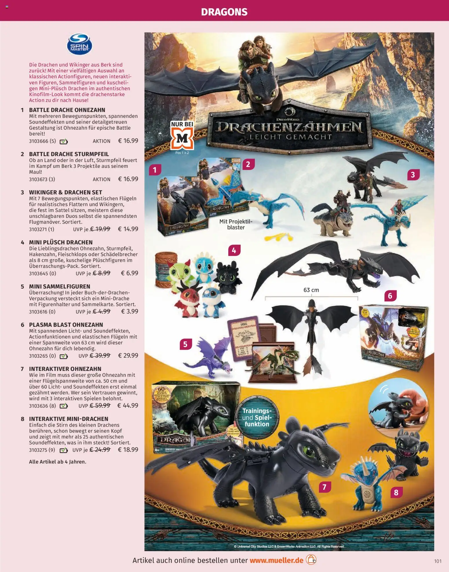 Müller Spielwarenkatalog – gültig ab 27.10.2025 | Seite: 101 | Produkte: Spiel