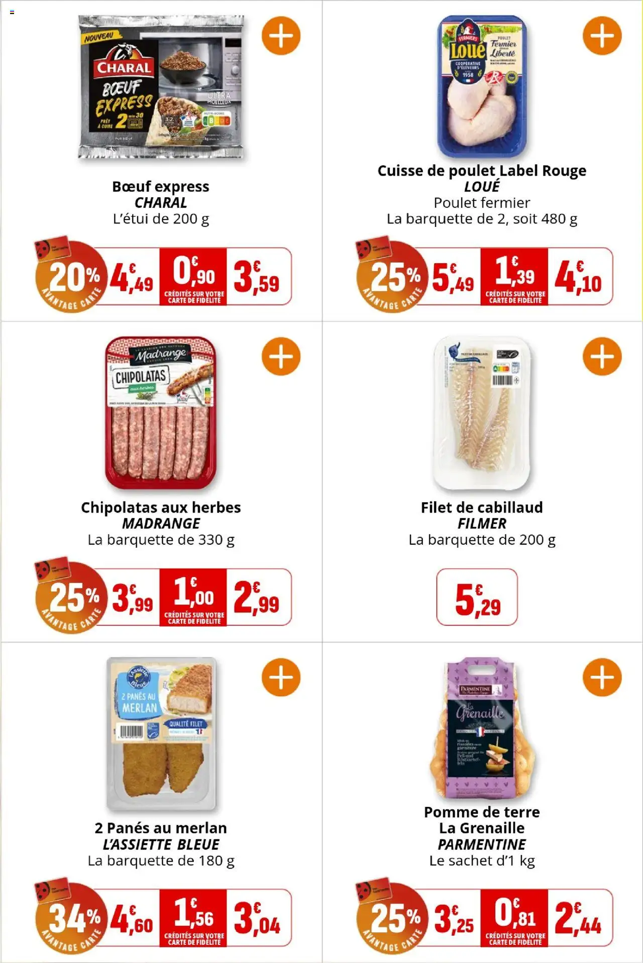  | Page: 9 | Produits: Pomme, Pomme de terre, Cuisse de poulet