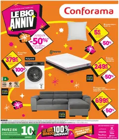 Conforama - Prévisualisation de Conforama catalogue valide à partir de 26.08.2025
