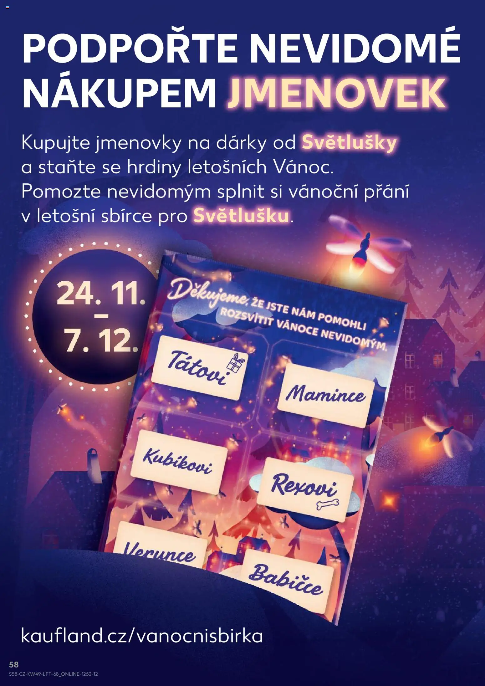 Kaufland leták - Brno od 03.12.2025 | Strana: 58