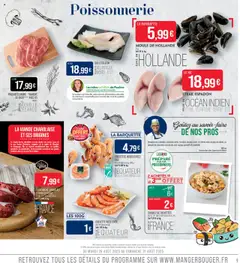  | Page: 9 | Produits: Poissonnerie, Crevettes, Dos d'églefin, Viande bovine