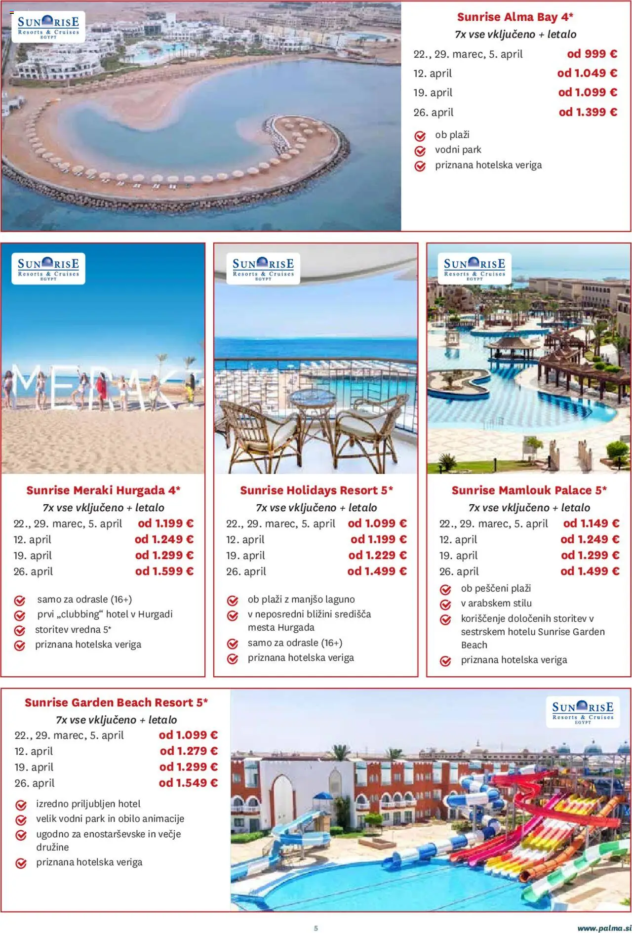 Palma katalog na toplo pod palmo │ velja od 03.02.2025 | Stran: 5