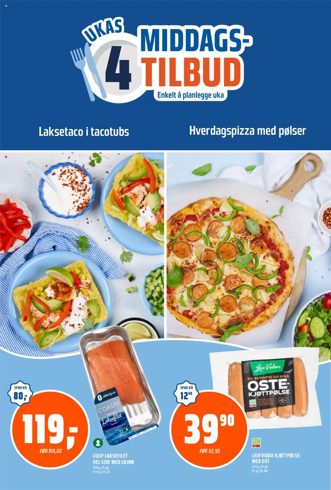  | Side: 10 | Produkter: Ost, Lasagneplader, Pølser