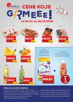 Medius katalog Cene koje grmeee - pregled Medius kataloga - važi od 20.03.2026