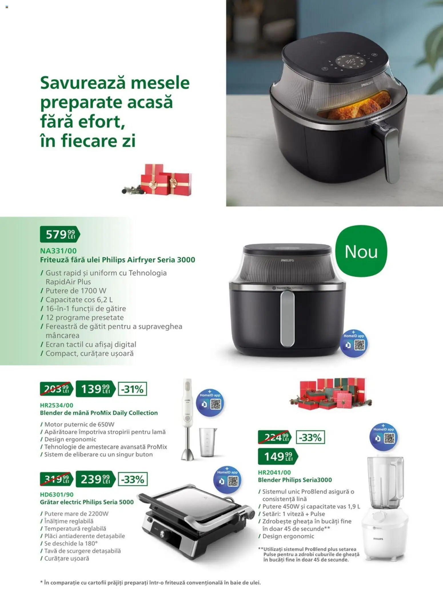 Noul catalog Carrefour – valabil de la 03.12.2025 | Pagină: 19 | Produse: Enginar, Blender, Grătar, Ulei