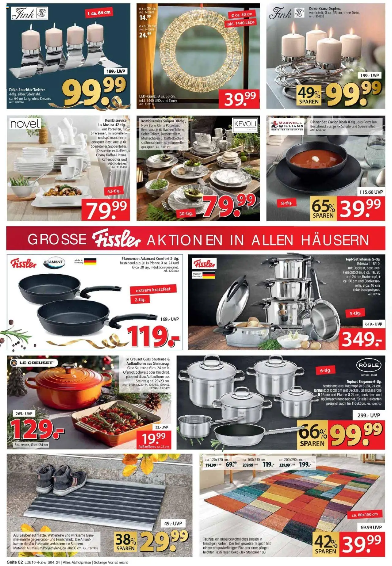 Zurbrüggen - Zurbrüggen: Geburtstag – gültig ab 17.10.2025 | Seite: 2 | Produkte: Kaffee, Teppich, Backofen