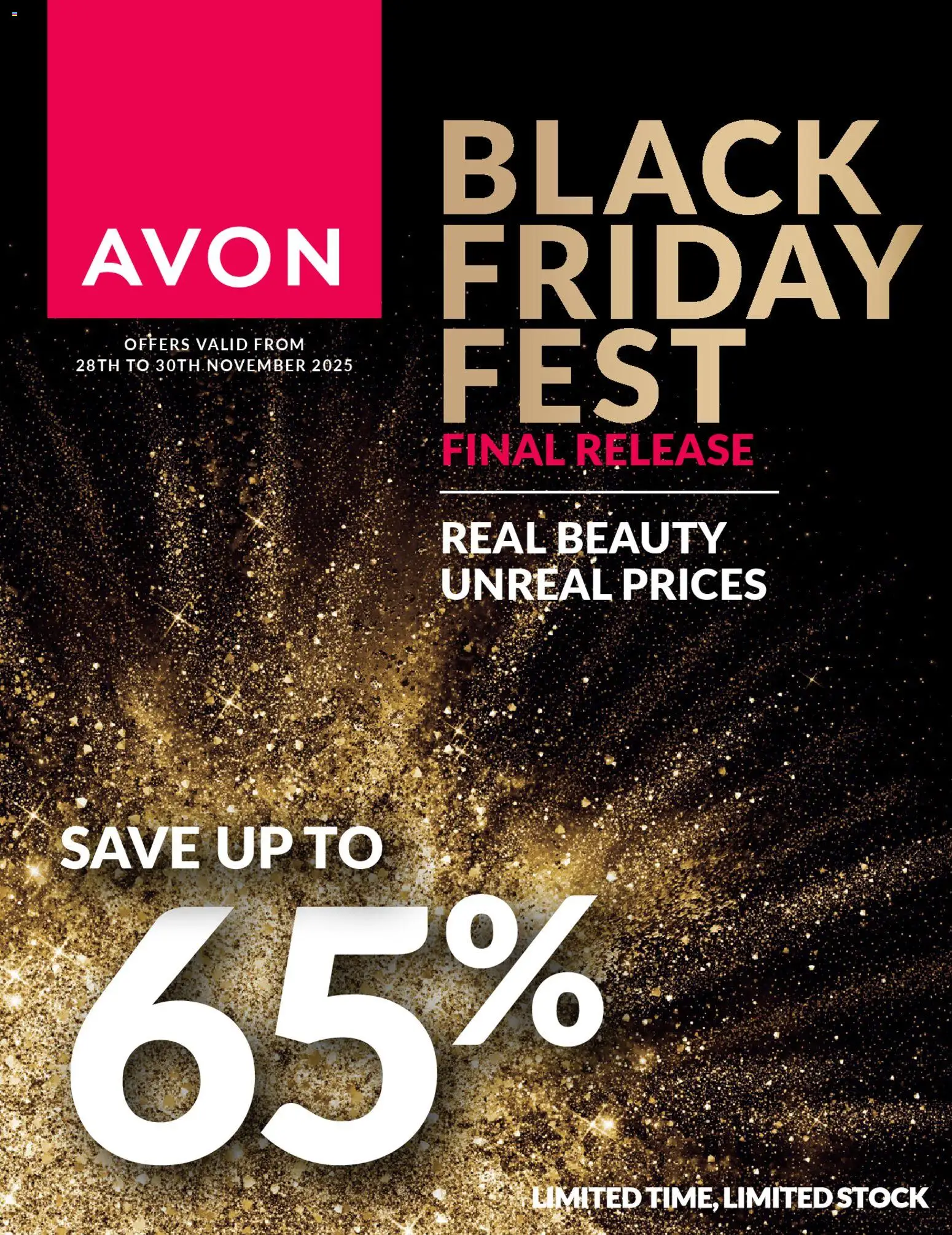 New Avon catalogue – valid from 28.11.2025 | Page: 1 | Products: Stock