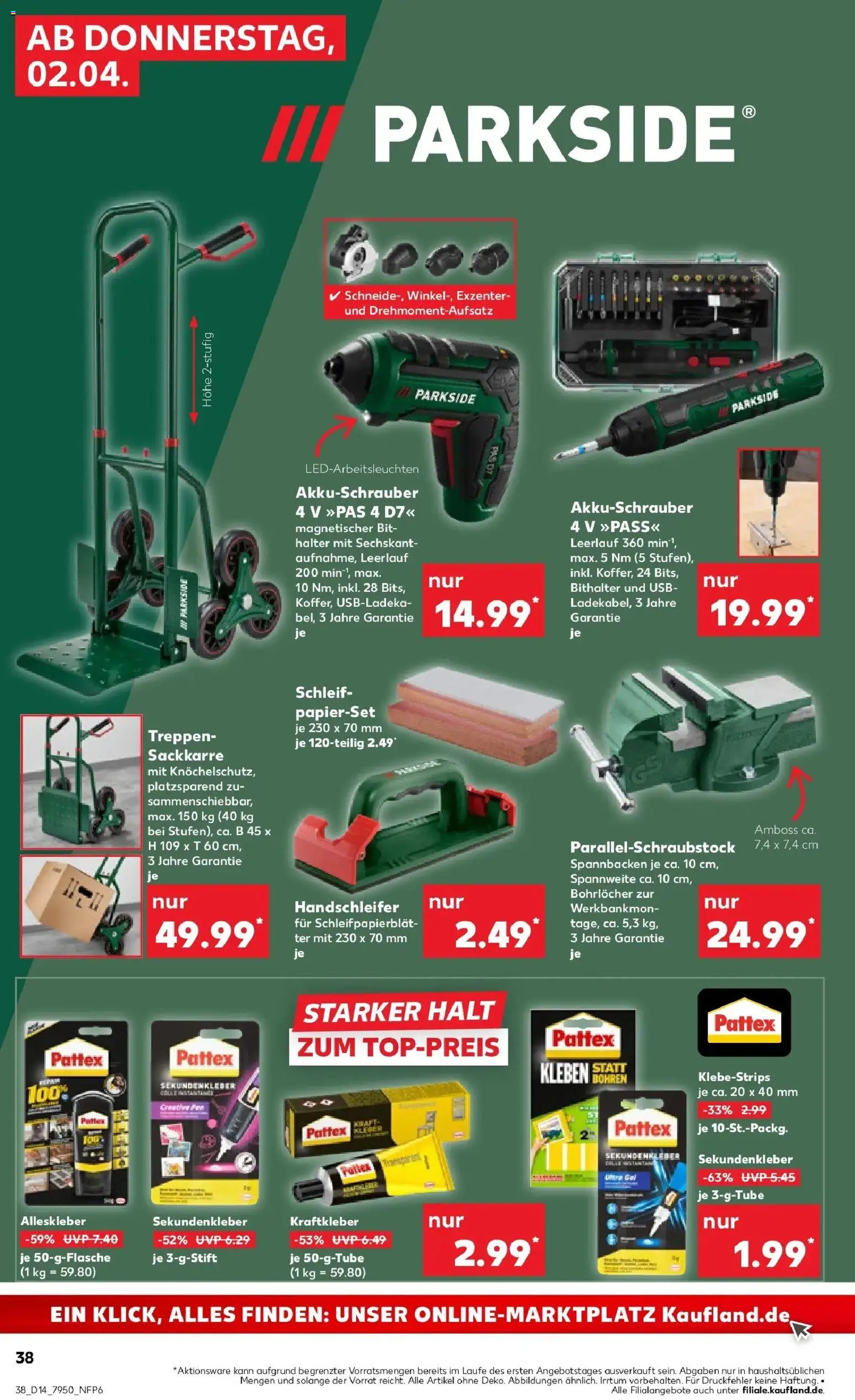 Kaufland Prospekt Peine	 – gültig ab 30.03.2026 | Seite: 52 | Produkte: USB, Akkuschrauber