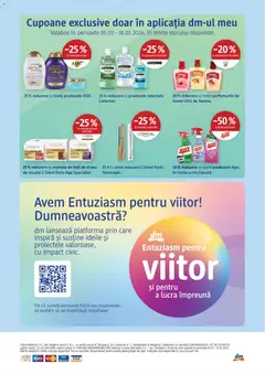 Ofertele DM drogeriemarkt valabile de la 05.03.2026 | Pagină: 32 | Produse: Mascara, Peluş Köpek Yatağı