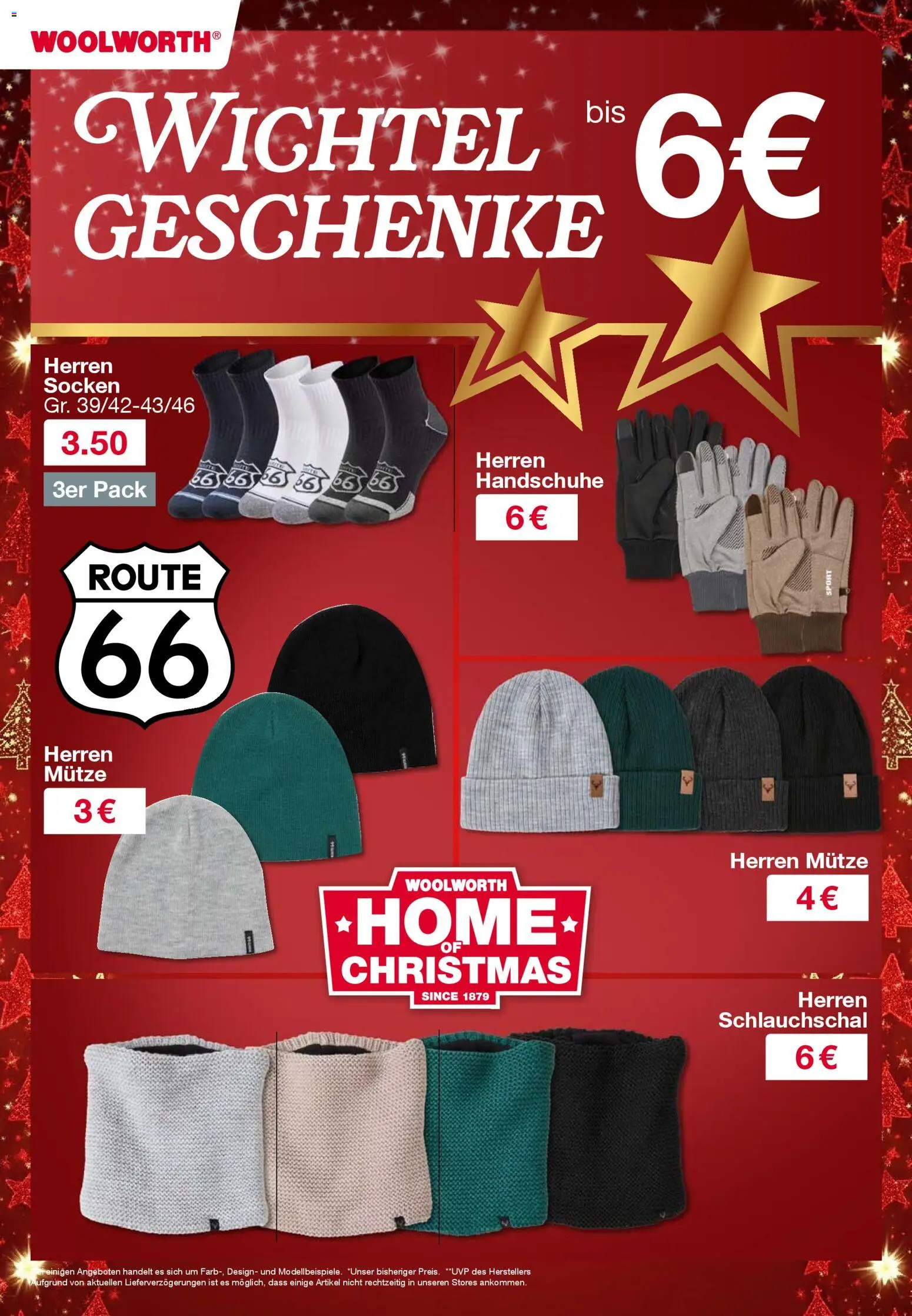 Woolworth Flugblatt gültig ab 21.11.2025 | Seite: 20 | Produkte: Socken, Handschuhe