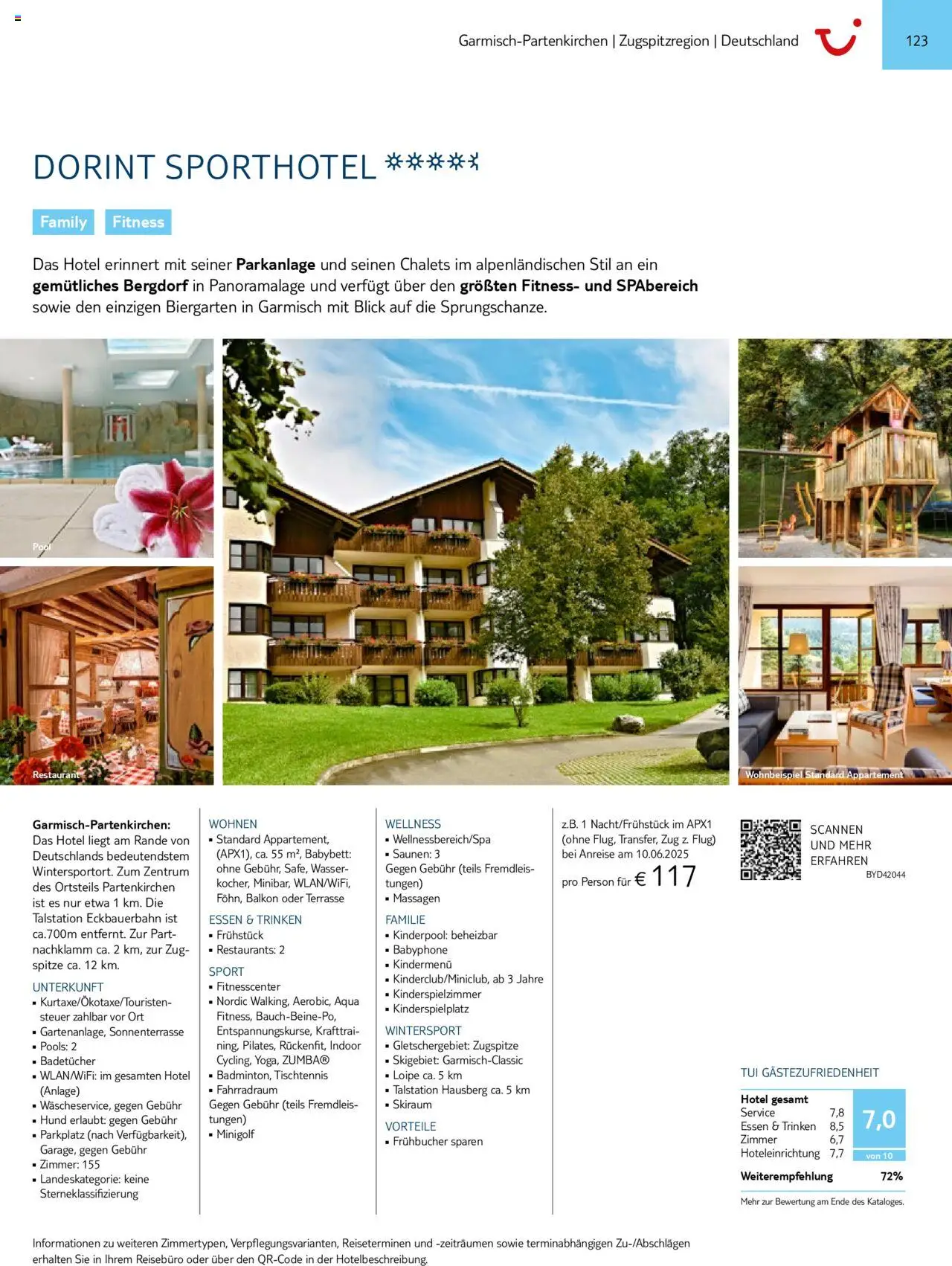 TUI Prospekt 	 – gültig ab 01.11.2024 | Seite: 123 | Produkte: Babybett, Wasser