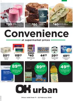 OK Foods specials catalogue – valid from 11.02.2026 | Page: 1