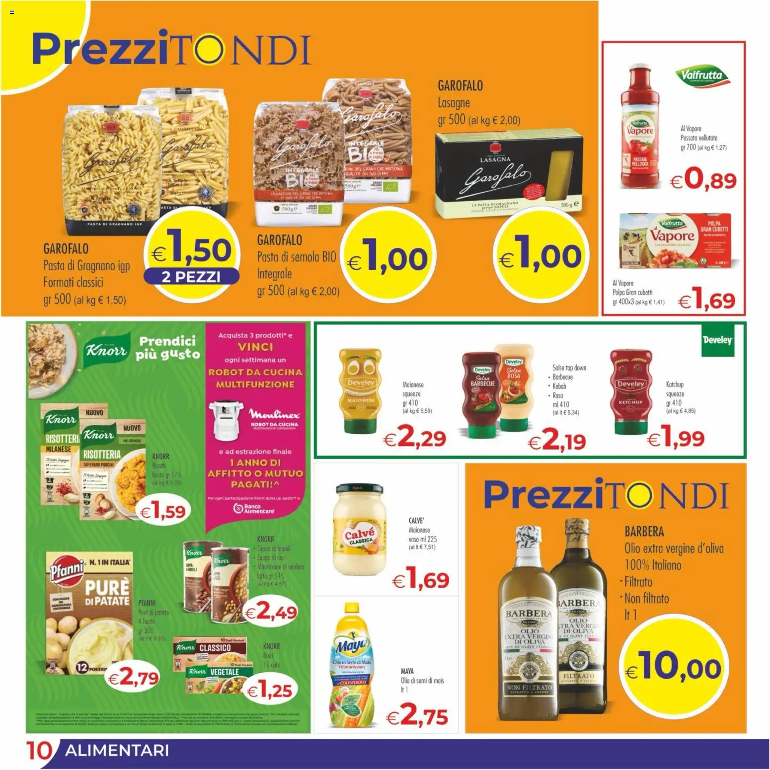 Volantino MerSi Supermercati del 21.01.2026 | Pagina: 10 | Prodotti: Ketchup, Barbecue, Top, Olio extra vergine