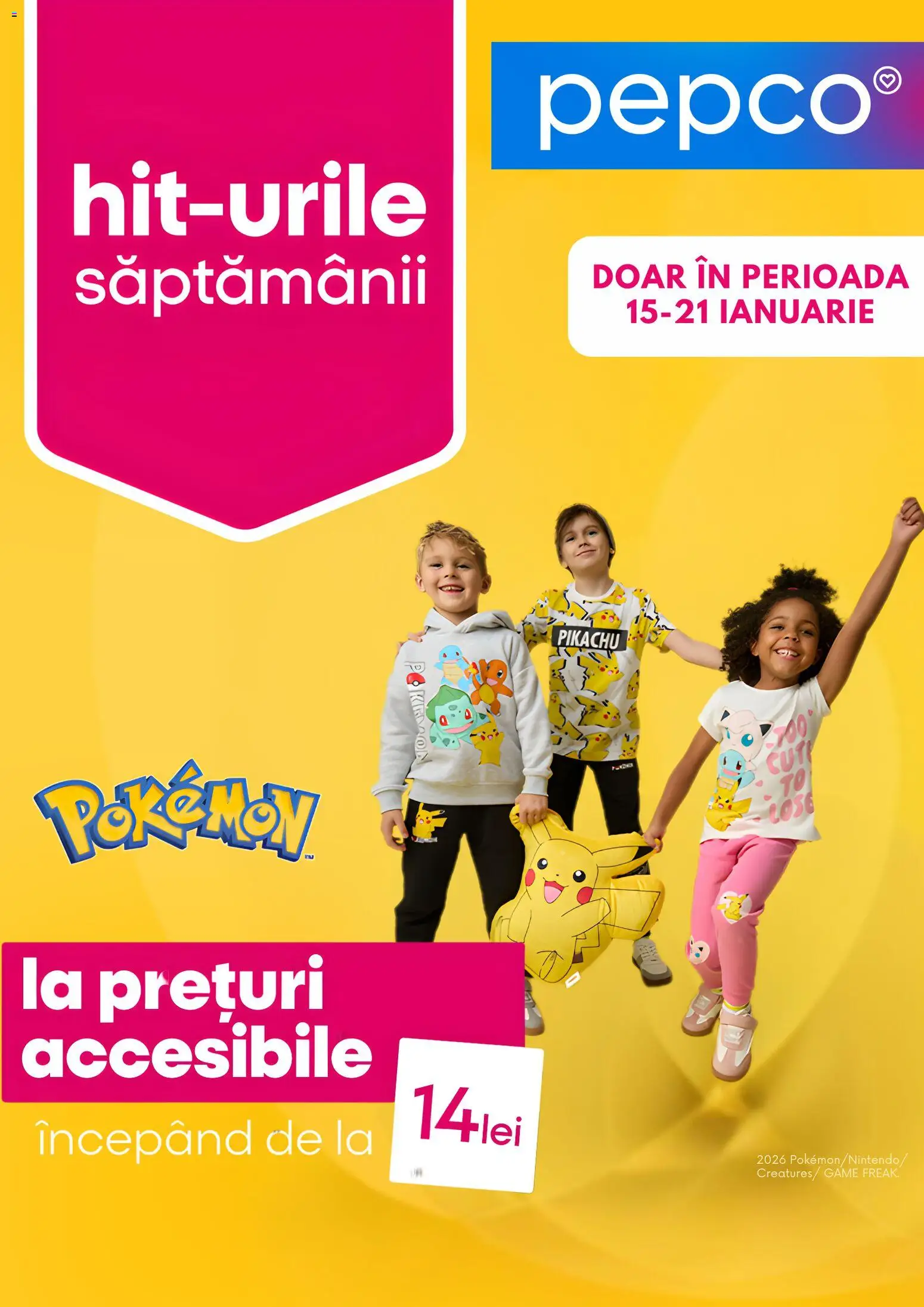 Noul catalog Pepco – valabil de la 15.01.2026 | Pagină: 1