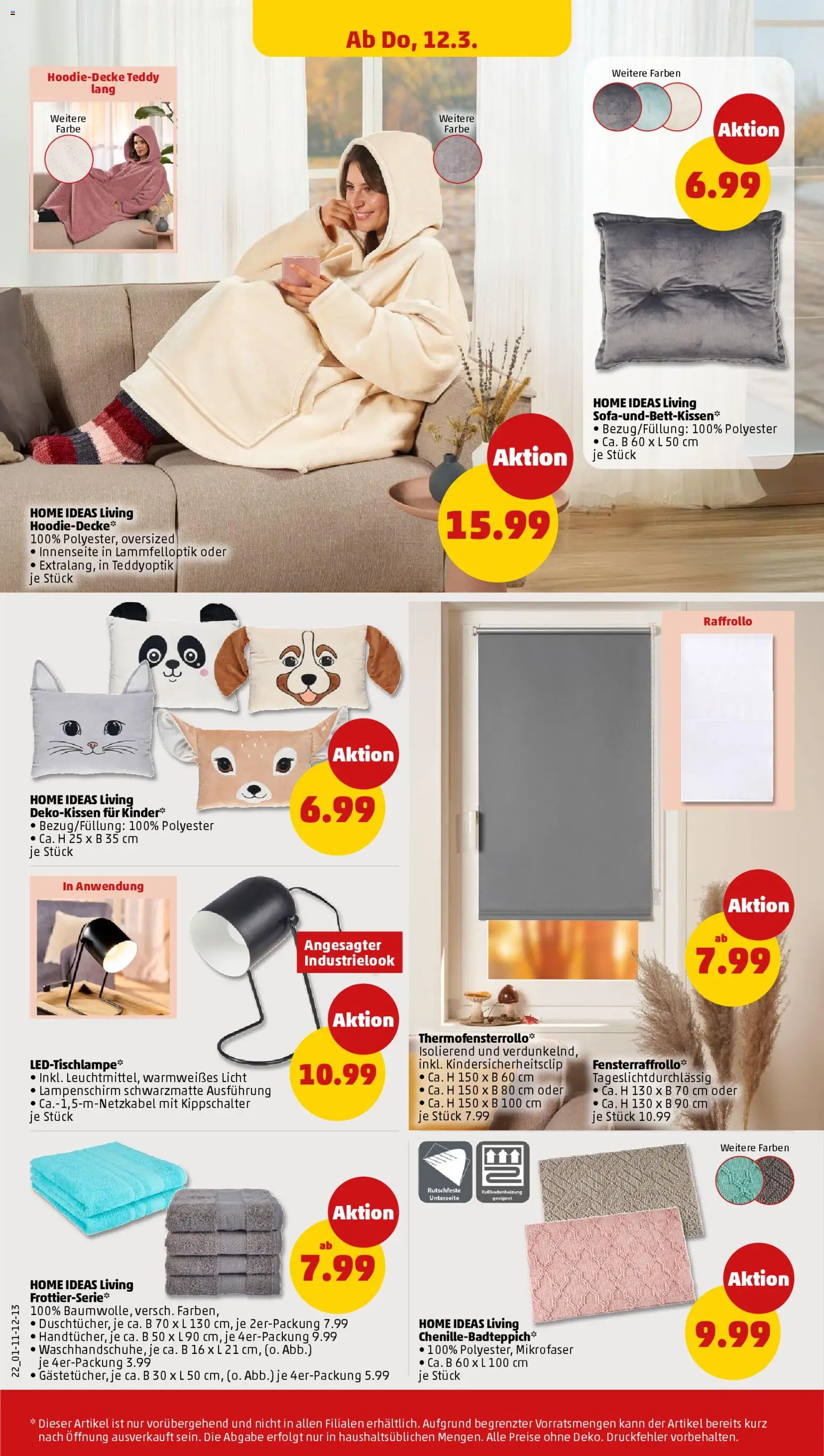 Penny Prospekt 	 – gültig ab 09.03.2026 | Seite: 24 | Produkte: Lampenschirm