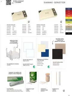 Office Depot reklamblad aktuell från 13.10.2024 | Sida: 15 | Produkter: Nektarin, Häll, Servetter