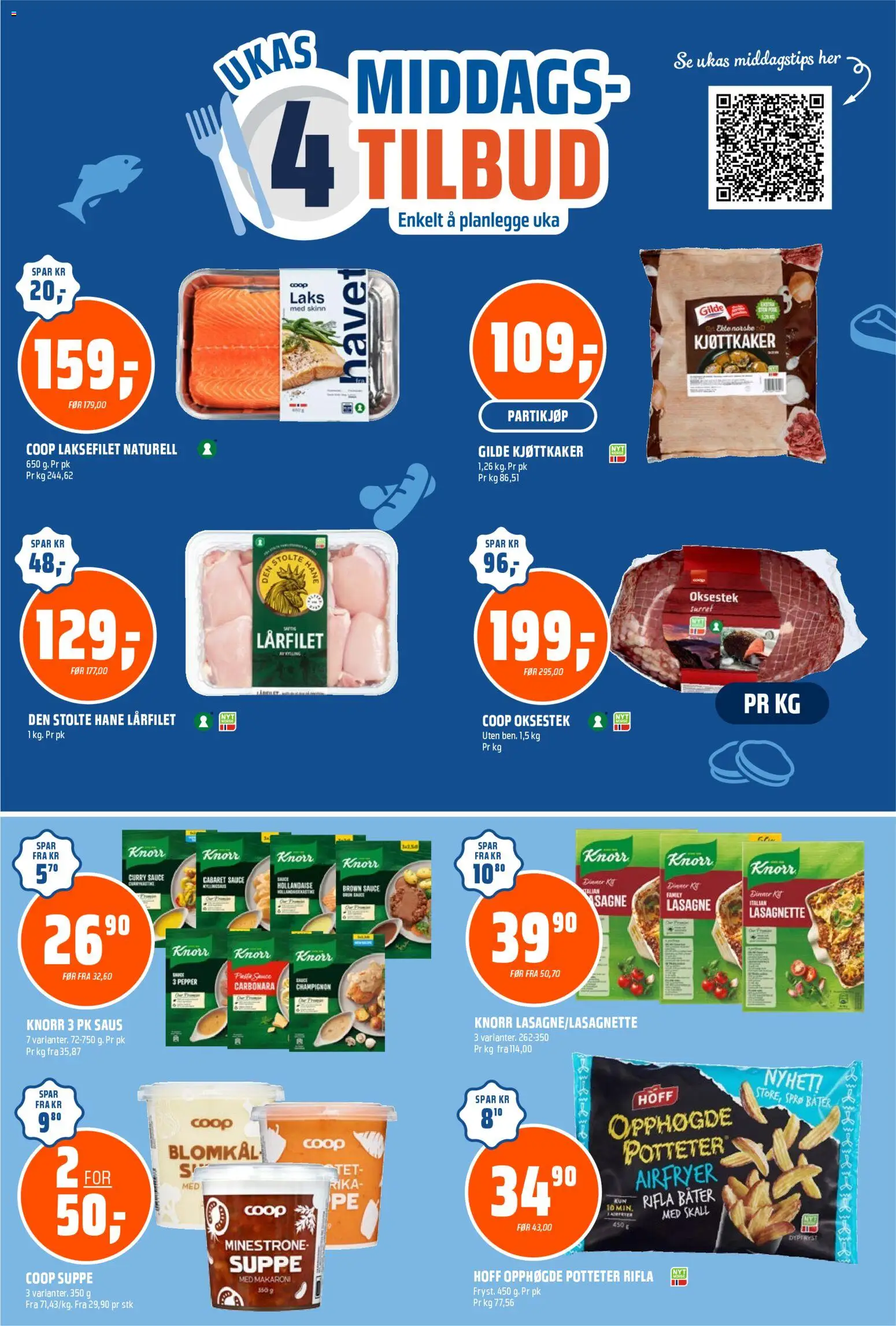 {H1} | Side: 9 | Produkter: Hvedemel, Lasagneplader, Суміш дитяча, Saus