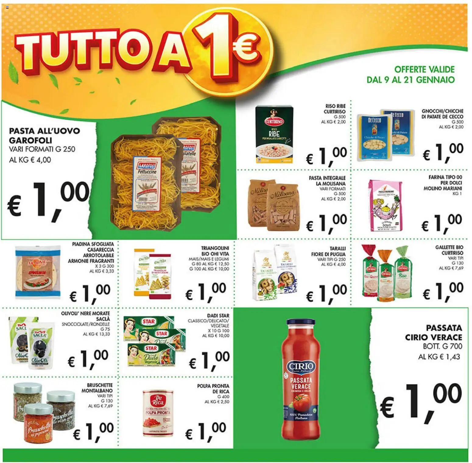 Volantino Coal del 09.01.2026 | Pagina: 4 | Prodotti: Riso, Patate, Pasta, Gallette