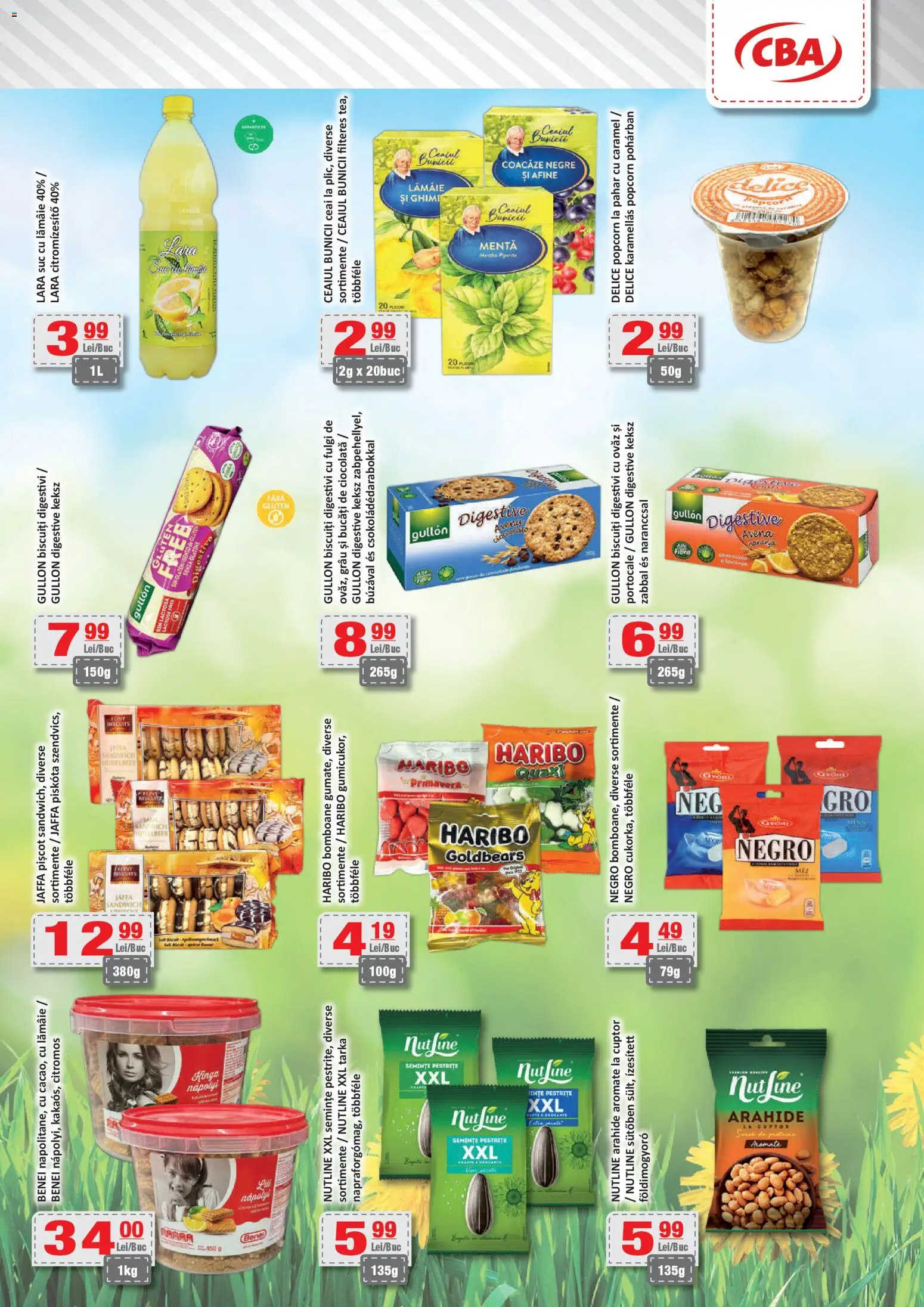 Noul catalog CBA – valabil de la 08.05.2026 | Pagină: 7 | Produse: Semințe, Ciocolată, Suc, Bomboane
