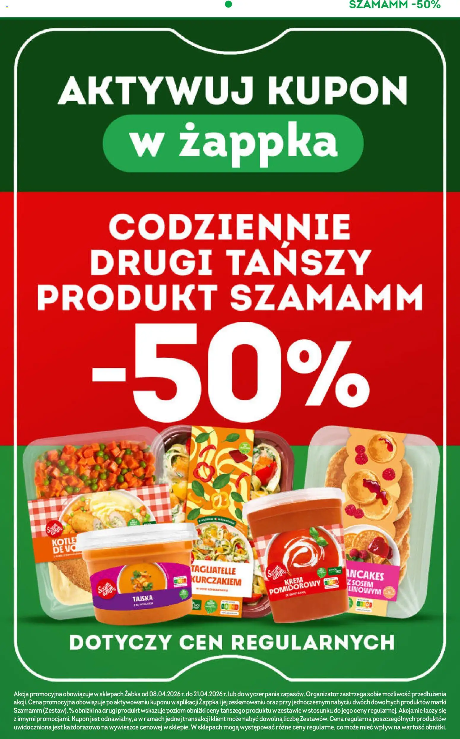 Żabka gazetka od 08.04.2026 | Strona: 53 | Produkty: Tagliatelle, Krem