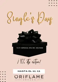 Vista previa Oriflame - Singles´day válido desde el 11.11.2025