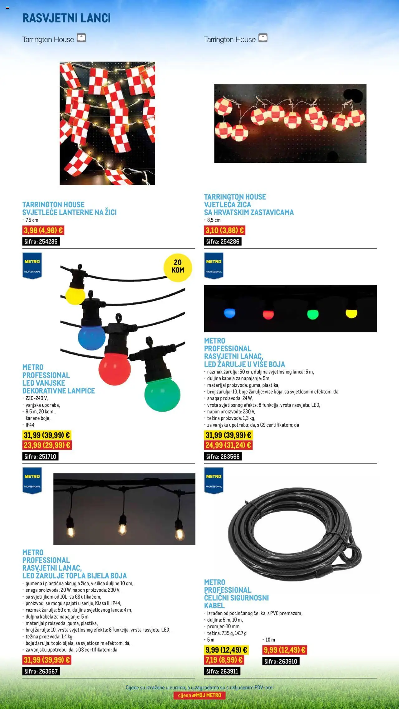 Metro katalog | vrijedi od 11.08.2025 | Stranica: 17 | Proizvodi: Žarulje, Kabel