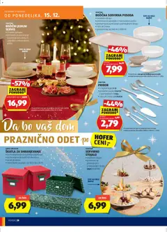 Hofer katalog akcije – veljaven od 11.12.2025 | Stran: 28 | Izdelki: Pribor, Škatle, Skatla, Kos