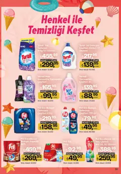Migros Katalog - Migroskop - 10.07.2025 tarihinden itibaren geçerlidir | Sayfa: 53 | Ürünler: Deterjan, Bulaşık deterjanı, Yağ çözücü, Tuz