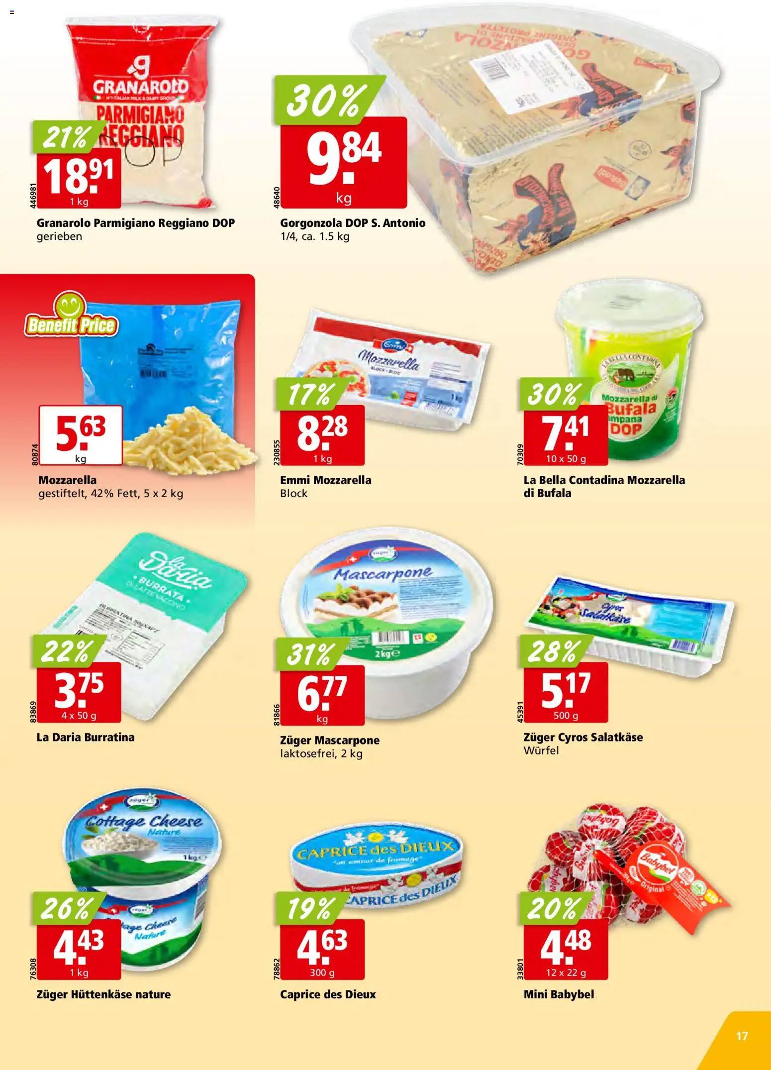 Aligro Aktionen – gültig ab 09.02.2026 | Seite: 17 | Produkte: Mascarpone, Fennikel, Hüttenkäse