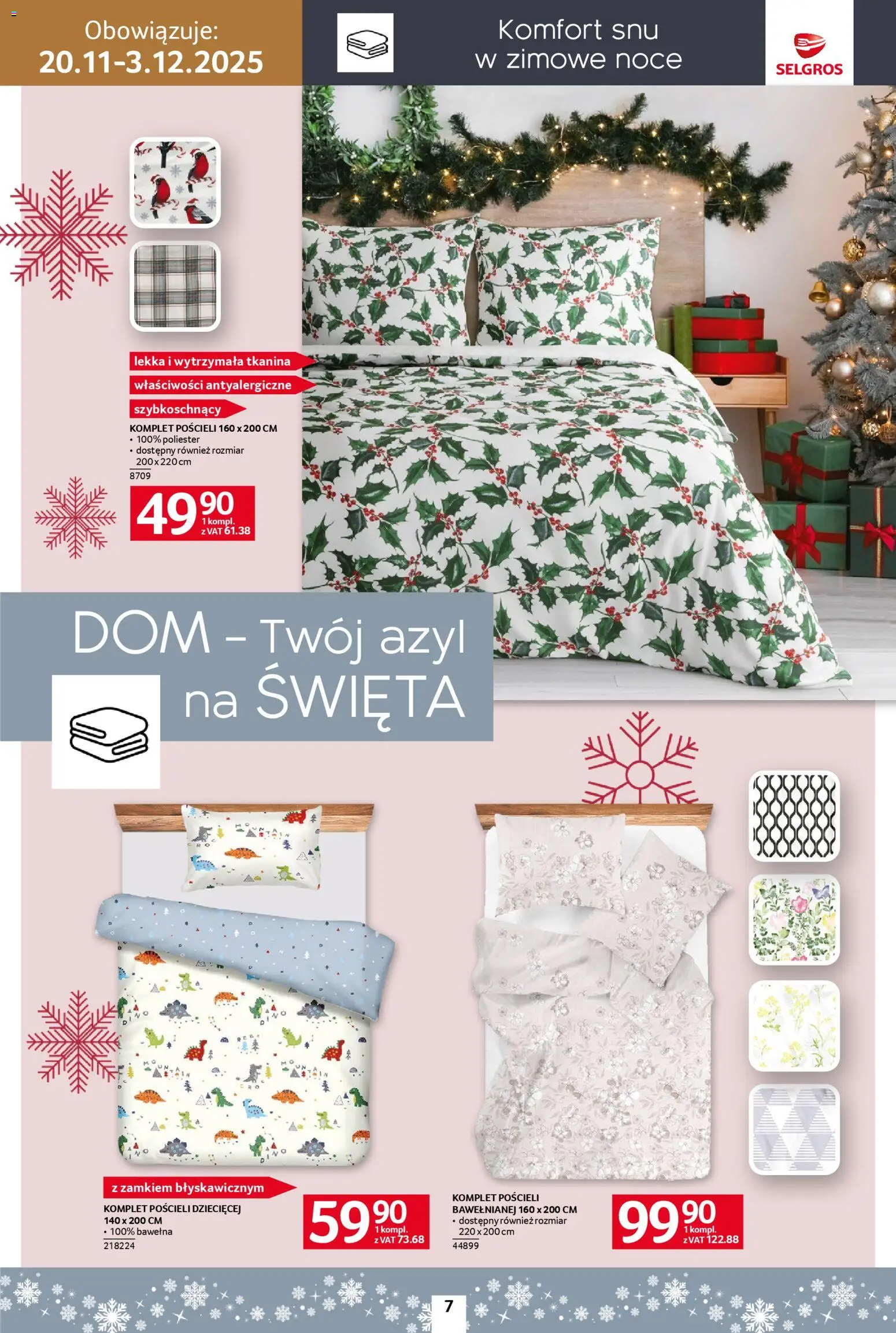 Selgros cash&carry Gazetka - Home&Deco od 20.11.2025 | Strona: 7