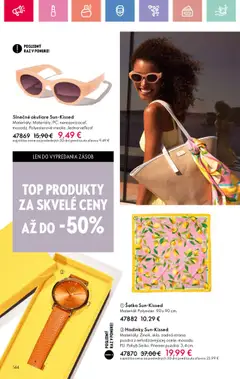Katalóg Oriflame 11 2025 │ platný od 27.07.2025 | Strana: 144 | Produkty: Hodinky, Šatka, Okuliare